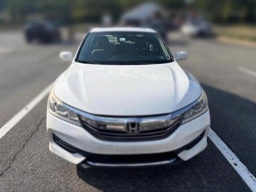 White 2016 Honda Accord EX-L