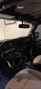 White 2018 Jeep Wrangler Unlimited Sahara