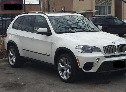 White 2012 BMW X5 xDrive35d