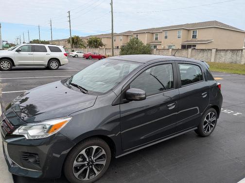 Gray 2024 Mitsubishi Mirage SE