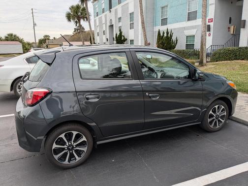 Gray 2024 Mitsubishi Mirage SE
