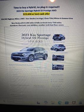 2023 Kia Sportage Hybrid SX-Prestige