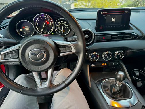 Red 2020 Mazda MX-5 Miata RF Grand Touring