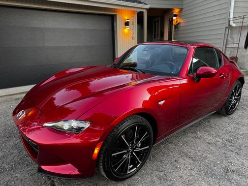 Red 2020 Mazda MX-5 Miata RF Grand Touring