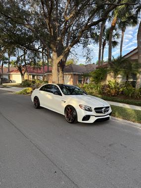 White 2020 Mercedes-Benz AMG E 63 S 4MATIC