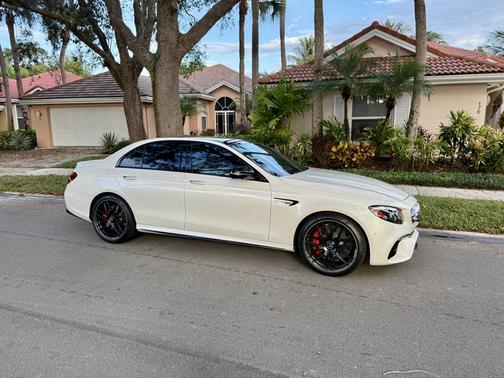 White 2020 Mercedes-Benz AMG E 63 S 4MATIC