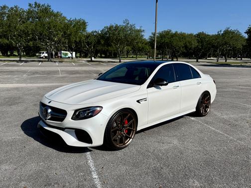 White 2020 Mercedes-Benz AMG E 63 S 4MATIC