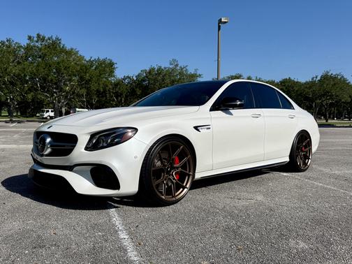 White 2020 Mercedes-Benz AMG E 63 S 4MATIC