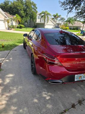 Red 2023 Genesis G70 3.3T