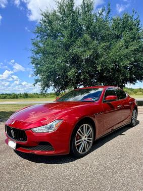 Red 2017 Maserati Ghibli S