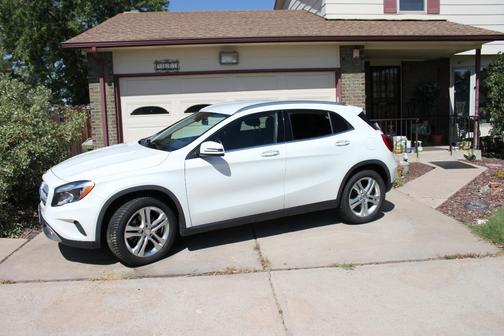 White 2015 Mercedes-Benz GLA-Class GLA 250 4MATIC