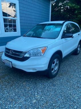 White 2011 Honda CR-V LX