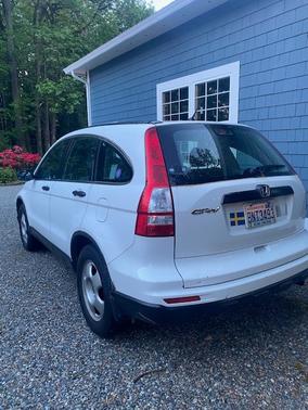 White 2011 Honda CR-V LX