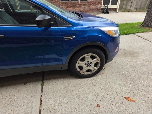 Blue 2017 Ford Escape S
