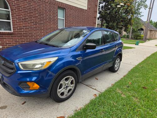 Blue 2017 Ford Escape S