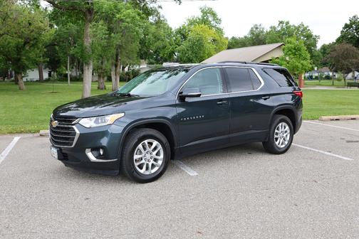 Blue 2019 Chevrolet Traverse LT Cloth