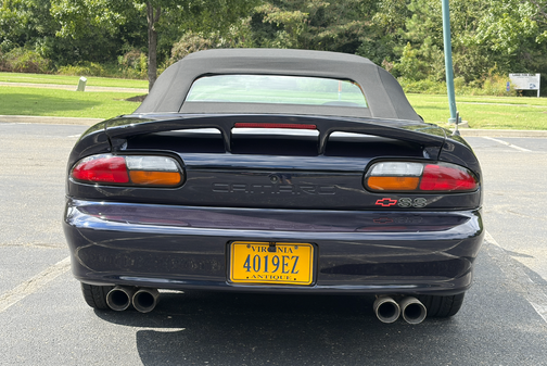 Blue 2000 Chevrolet Camaro Z28