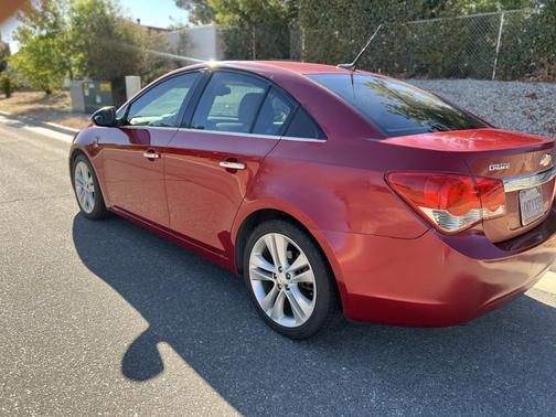 Red 2011 Chevrolet Cruze LTZ