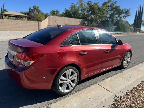 Red 2011 Chevrolet Cruze LTZ