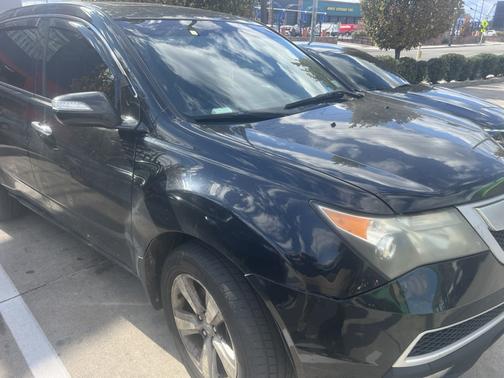 Black 2011 Acura MDX 3.7L Technology