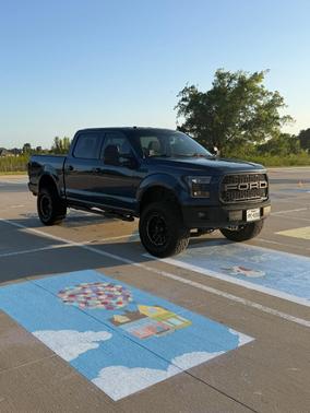 Blue 2017 Ford F-150 XLT