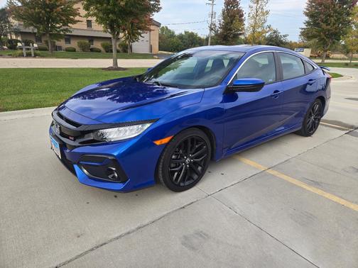 Blue 2020 Honda Civic Si Base