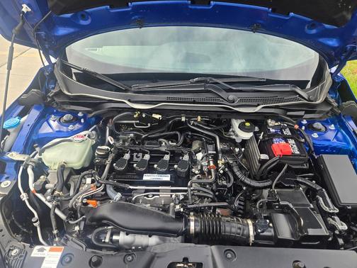 Blue 2020 Honda Civic Si Base