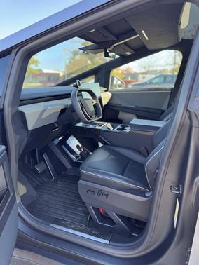Silver 2026 Tesla Cybertruck Cyberbeast