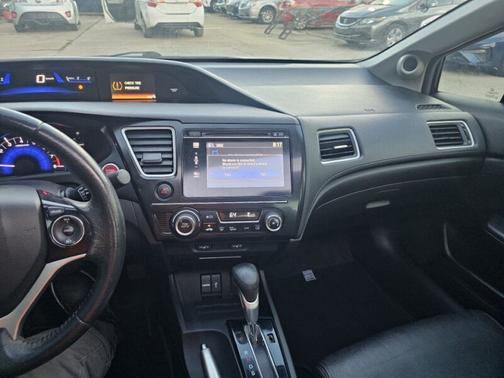 Black 2015 Honda Civic EX-L