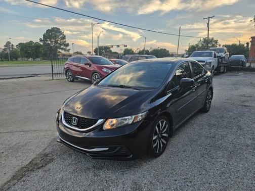 Black 2015 Honda Civic EX-L