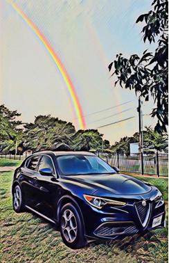 Blue 2018 Alfa Romeo Stelvio Base