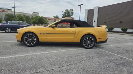Yellow 2012 Ford Mustang GT Premium