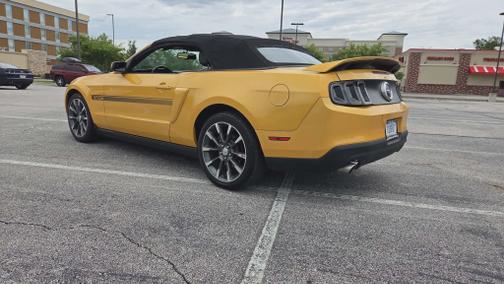 Yellow 2012 Ford Mustang GT Premium
