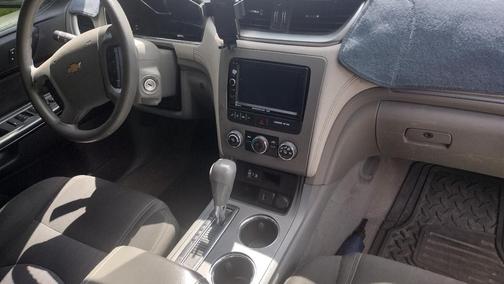 Blue 2017 Chevrolet Traverse LS
