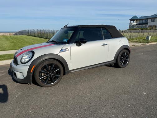 Silver 2015 MINI Convertible Cooper S