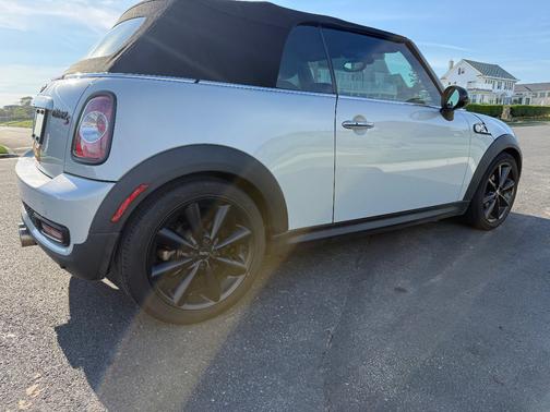 Silver 2015 MINI Convertible Cooper S