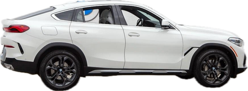 White 2023 BMW X6 xDrive40i