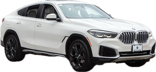 White 2023 BMW X6 xDrive40i