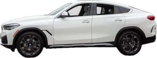 White 2023 BMW X6 xDrive40i