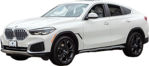 White 2023 BMW X6 xDrive40i
