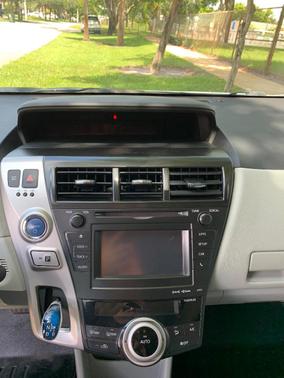 Silver 2013 Toyota Prius v Three