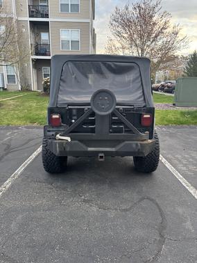 Black 2003 Jeep Wrangler X