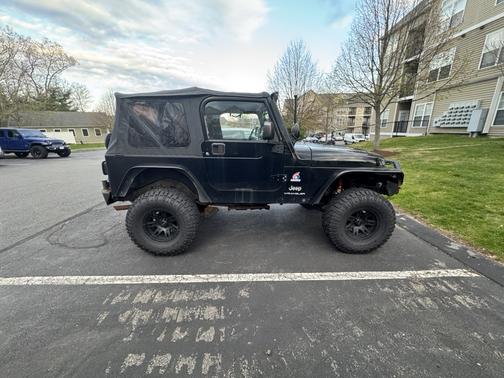 Black 2003 Jeep Wrangler X