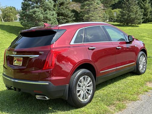 Red 2017 Cadillac XT5 Luxury