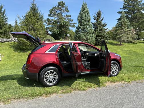 Red 2017 Cadillac XT5 Luxury