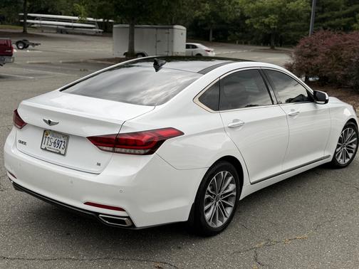 White 2016 Hyundai Genesis 3.8