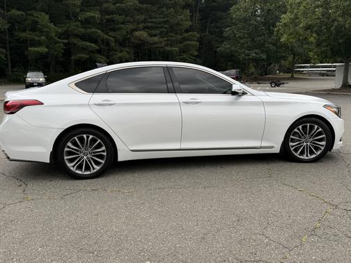 White 2016 Hyundai Genesis 3.8
