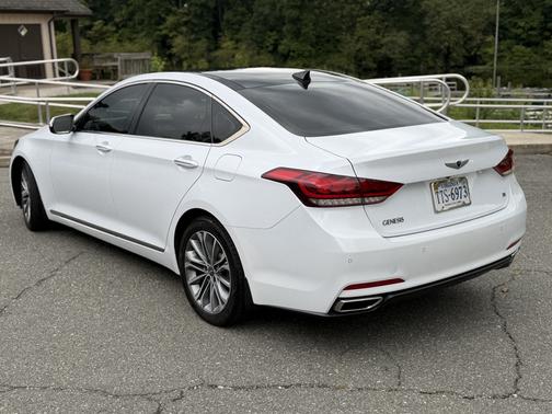 White 2016 Hyundai Genesis 3.8