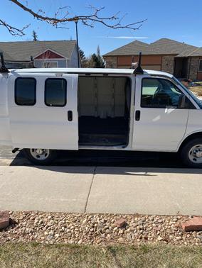 White 2009 Chevrolet Express 3500 Cargo