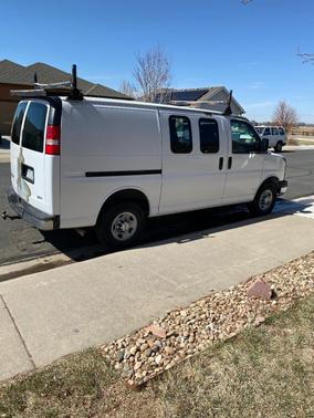 White 2009 Chevrolet Express 3500 Cargo